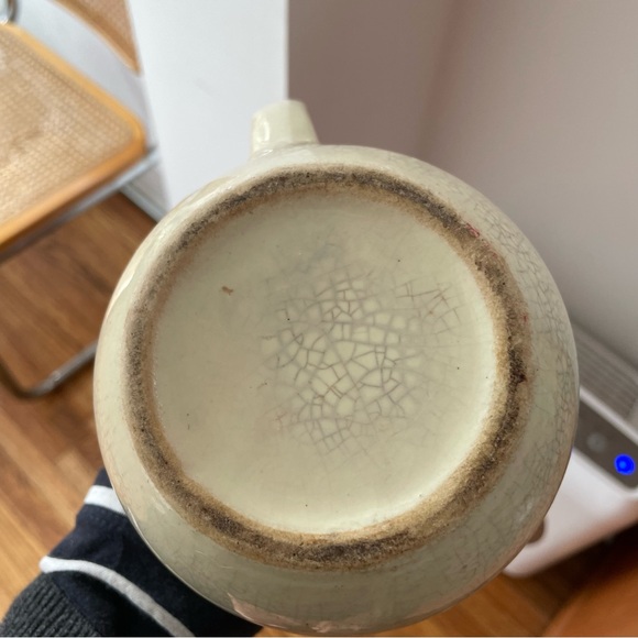 Vintage Handmade Ceramic Pitcher - Picture 3 of 7